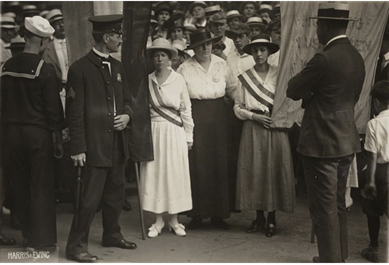 photo of the New England Woman Suffrage Association
